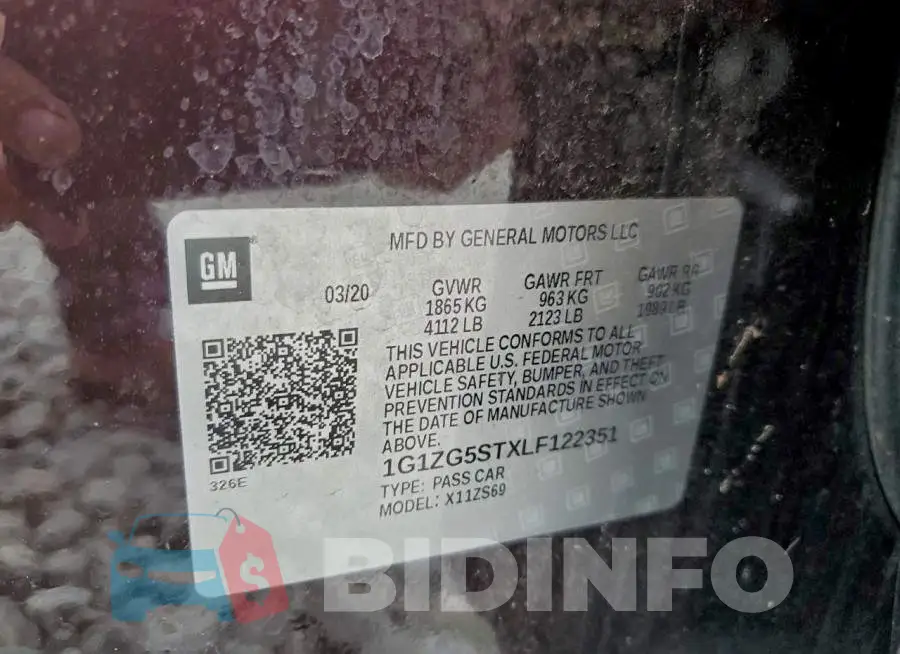 1G1ZG5STXLF122351 Photo# 13