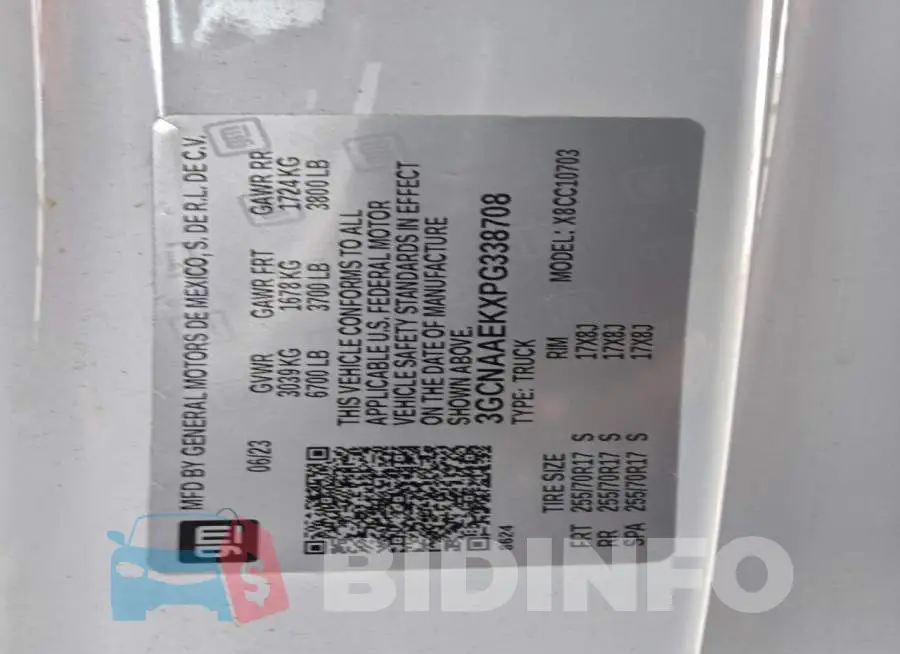 3GCNAAEKXPG338708 Photo# 12