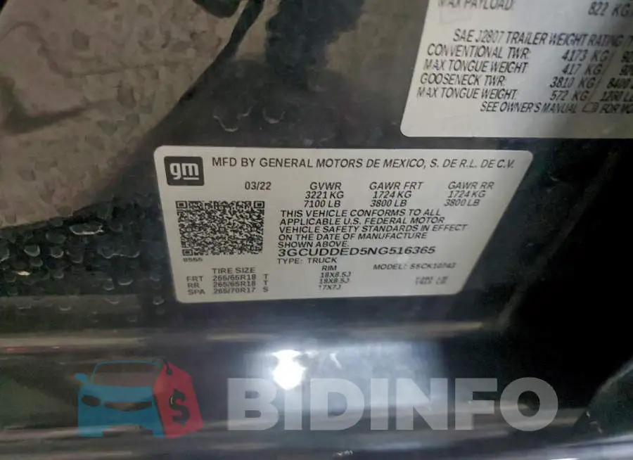 3GCUDDED5NG516365 Photo# 12
