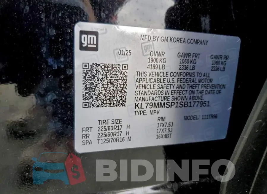 KL79MMSP1SB177951 Photo# 13
