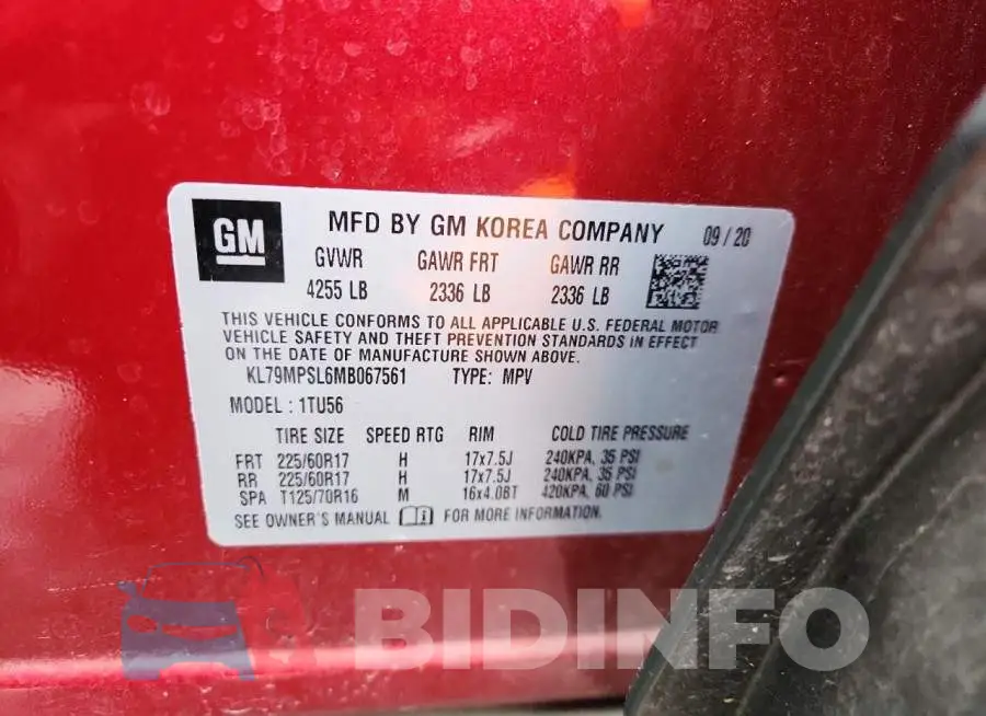 KL79MPSL6MB067561 Photo# 13