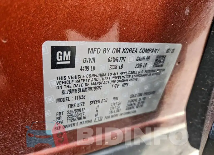 KL79MRSL0MB010607 Photo# 14