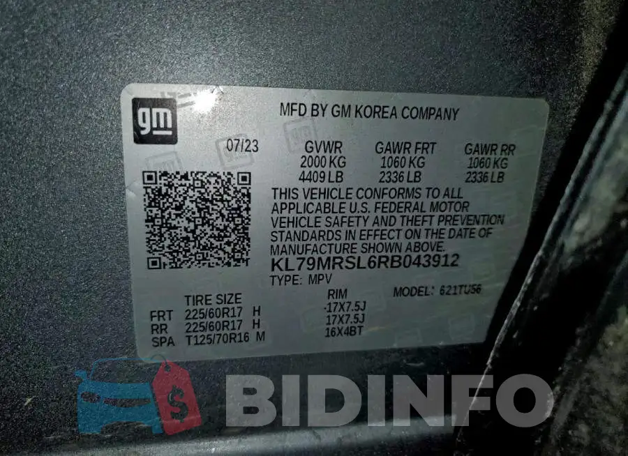 KL79MRSL6RB043912 Photo# 14