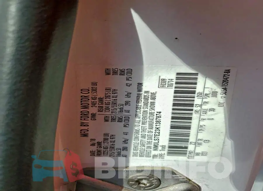 NM0LS7E23K1387874 Photo# 13