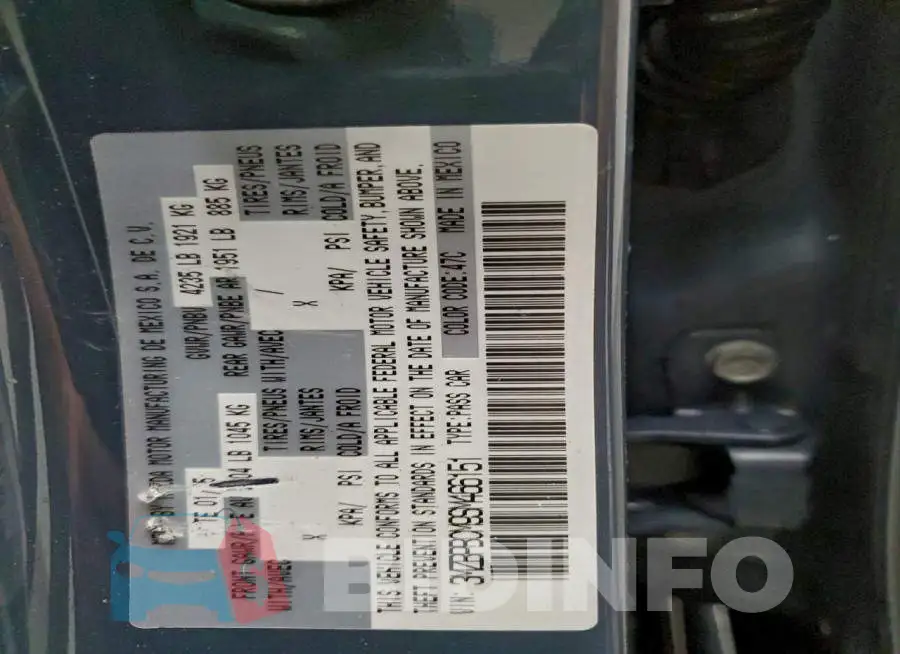 3MZBPBCM9SM466151 Photo# 13