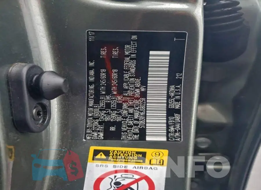 5TDBZRFH6JS802258 Photo# 13