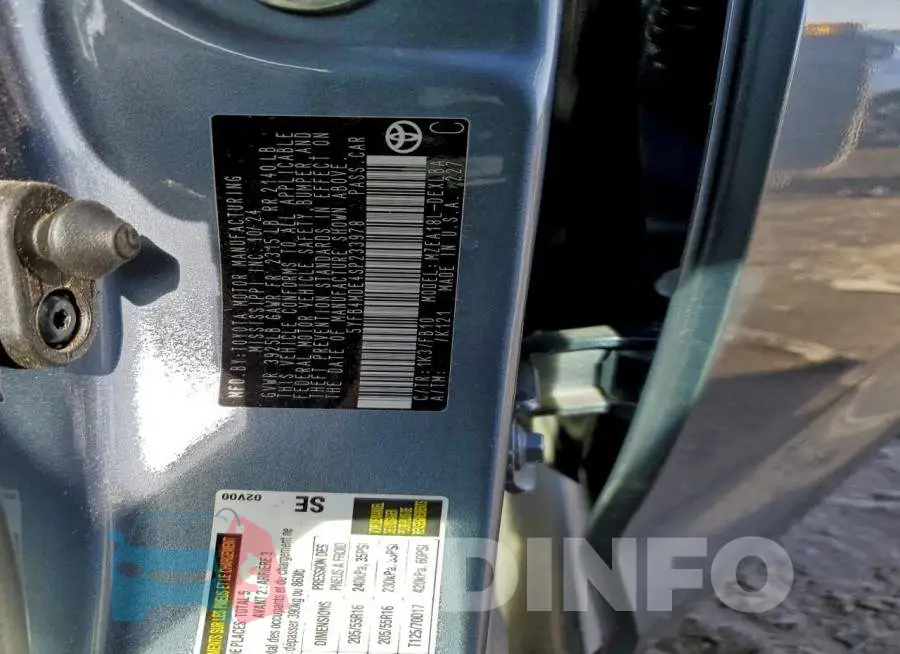 5YFB4MDE4SP233978 Photo# 12