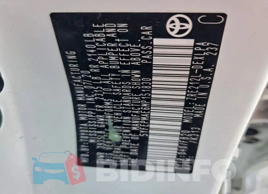5YFEPMAE6MP151830 Photo# 12