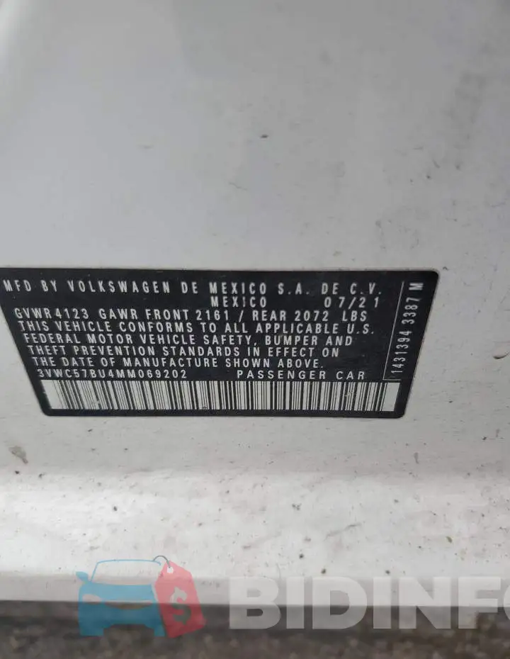 3VWC57BU4MM069202 Photo# 12