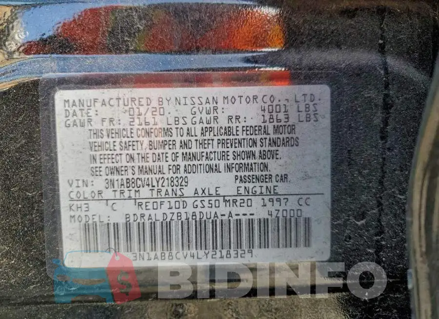 3N1AB8CV4LY218329 Photo# 12