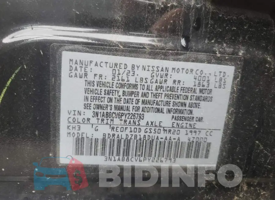 3N1AB8CV6PY226793 Photo# 12