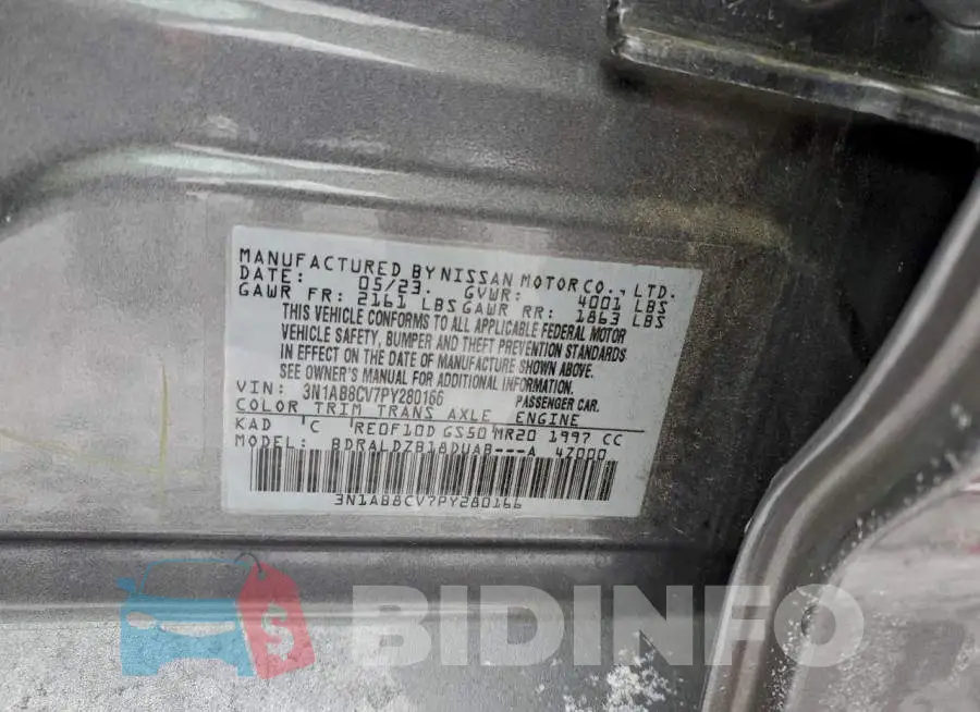 3N1AB8CV7PY280166 Photo# 12