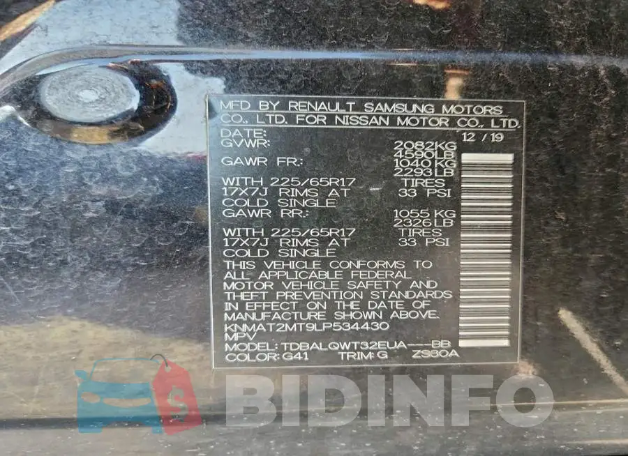 KNMAT2MT9LP534430 Photo# 13