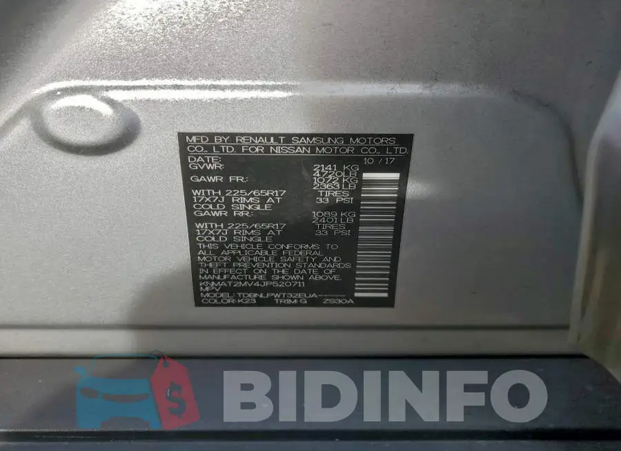 KNMAT2MV4JP520711 Photo# 14