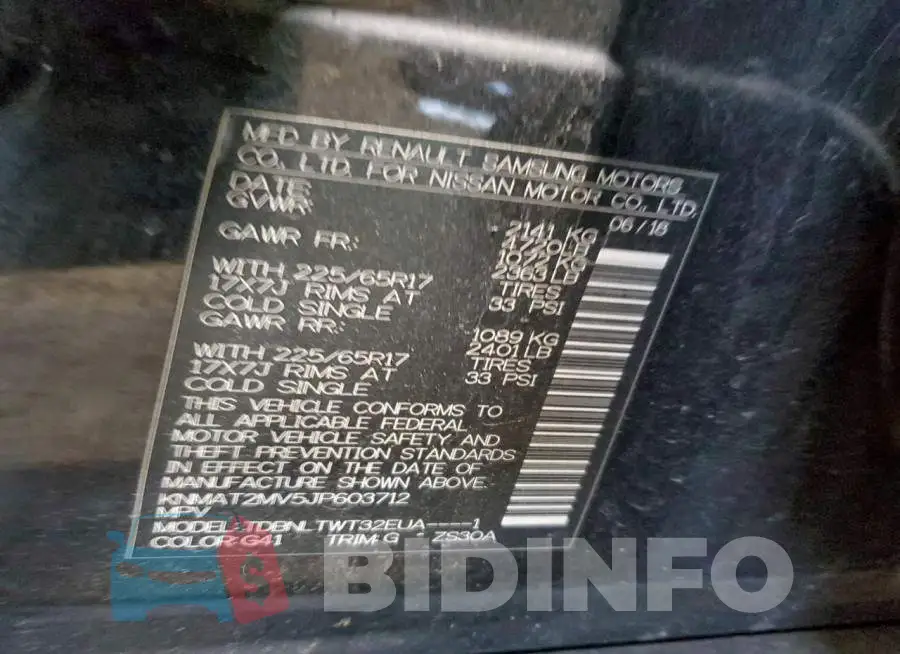 KNMAT2MV5JP603712 Photo# 14