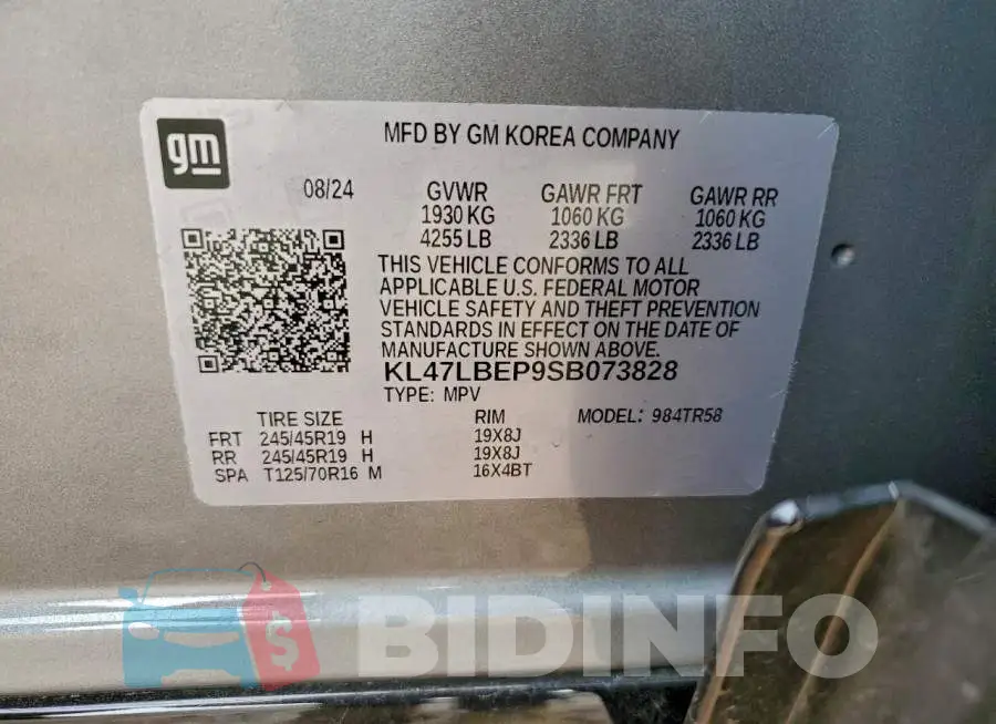 KL47LBEP9SB073828 Photo# 13