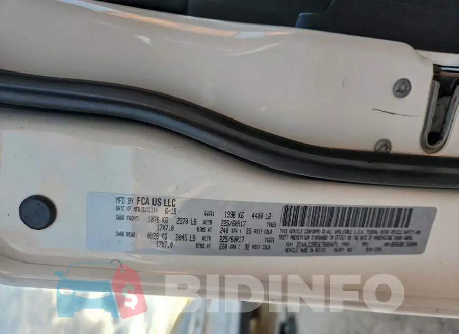 3C4NJCBB5KT809471 Photo# 12