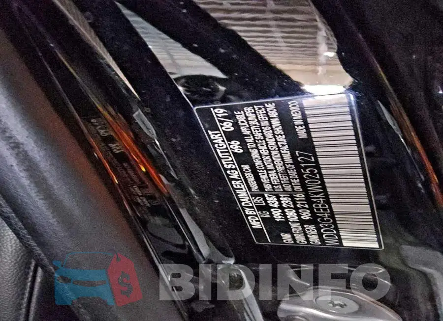 WDD3G4EB4KW025127 Photo# 12