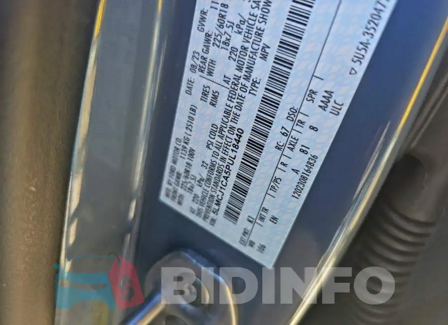 5LMCJ1CA5PUL18440 Photo# 10