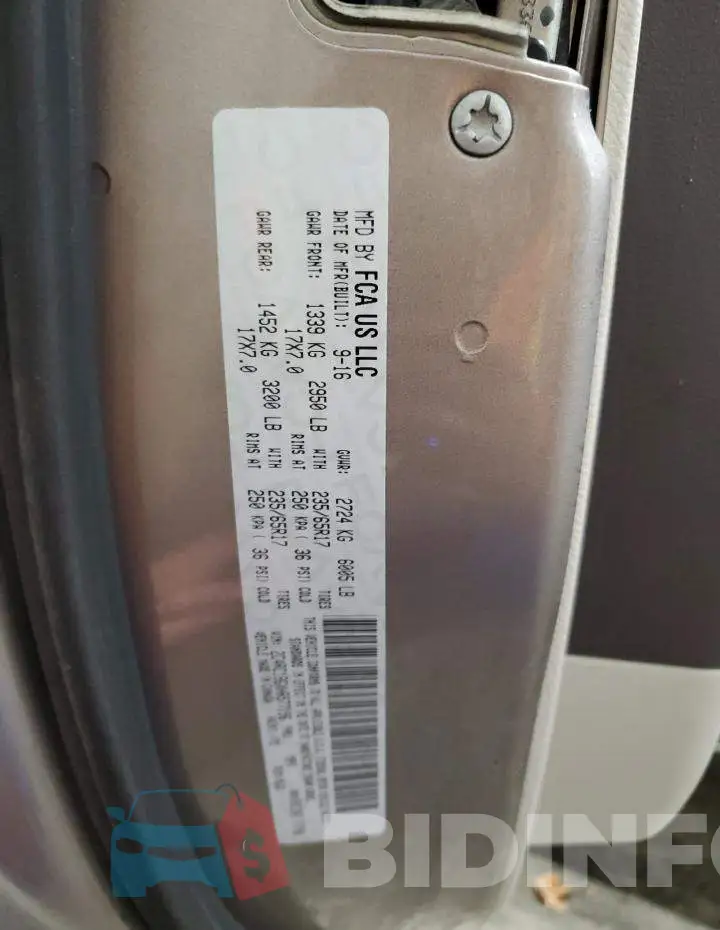 2C4RC1BGXHR577196 Photo# 13