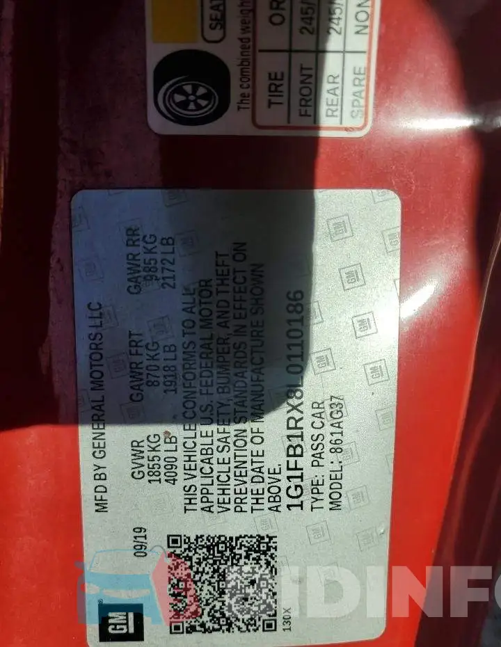 1G1FB1RX8L0110186 Photo# 12