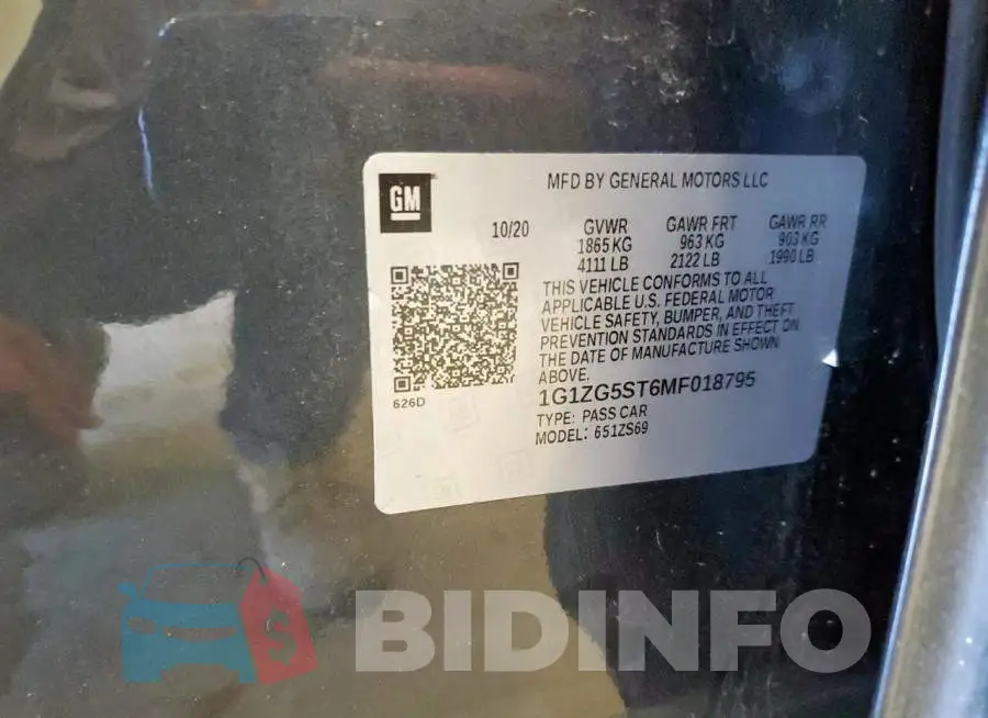 1G1ZG5ST6MF018795 Photo# 12