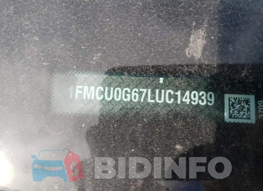 1FMCU0G67LUC14939 Photo# 12