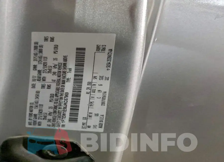 1FTEW1E56JKC67969 Photo# 12