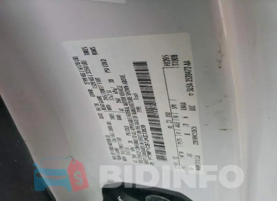 1FTMF1CB7JKE33839 Photo# 13