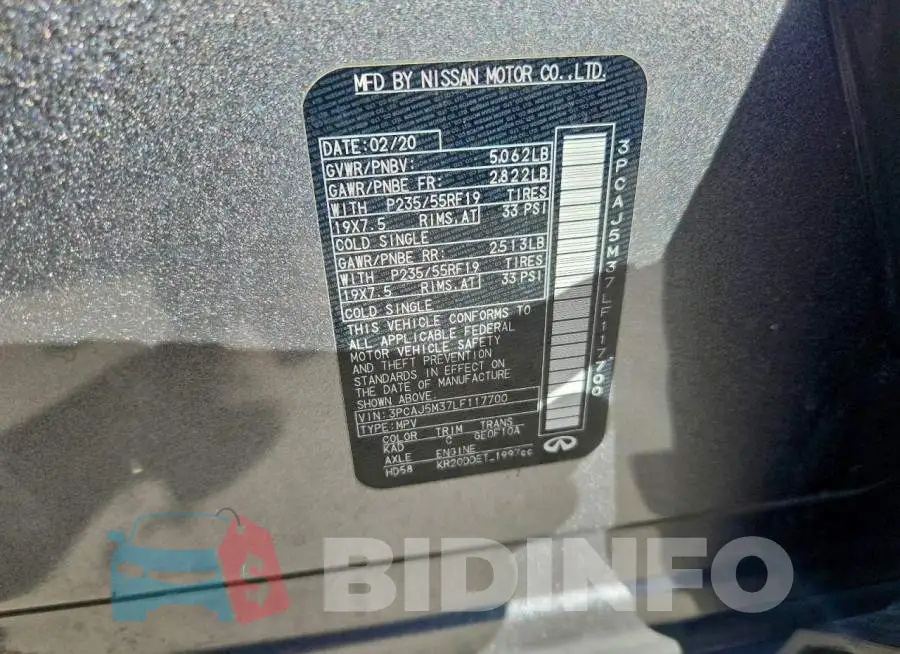 3PCAJ5M37LF117700 Photo# 13
