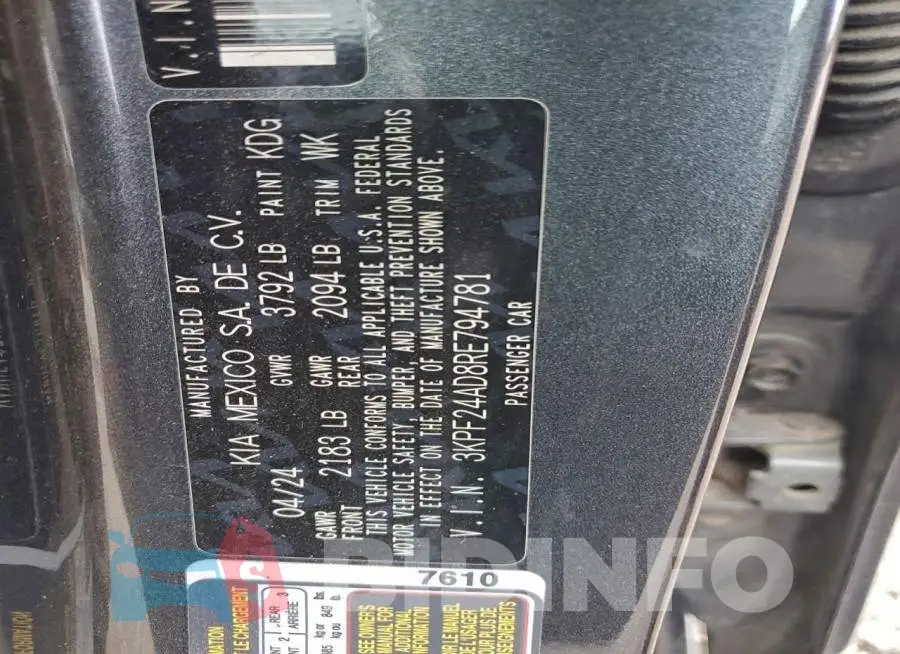 3KPF24AD8RE794781 Photo# 12
