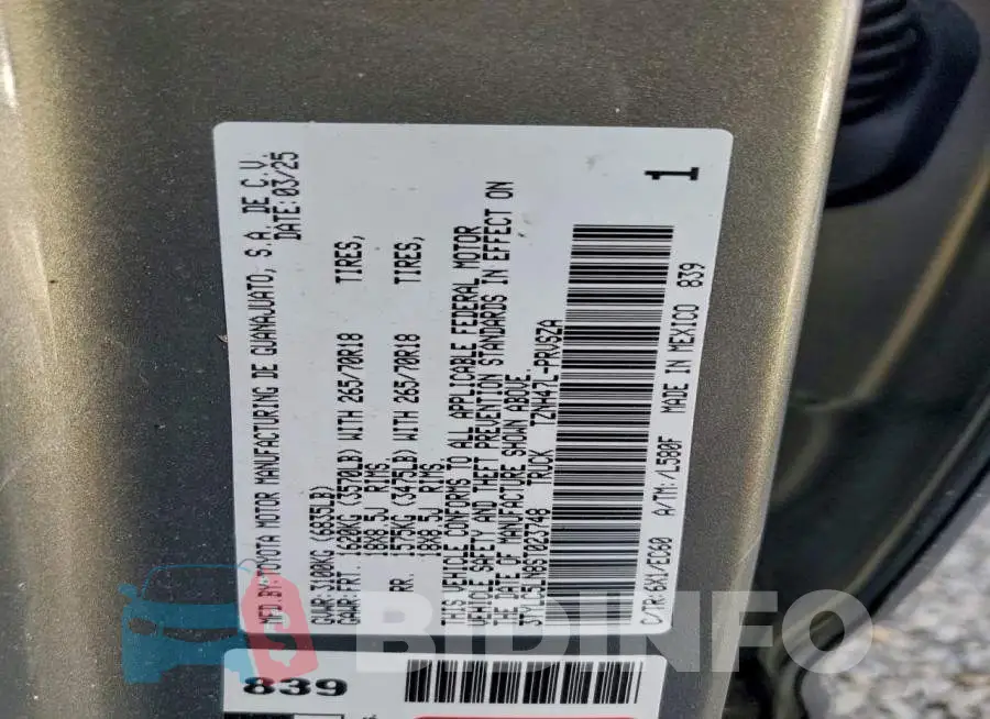 3TYLC5LN8ST023748 Photo# 12
