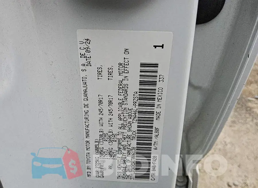 3TYLD5KN5RT006138 Photo# 12