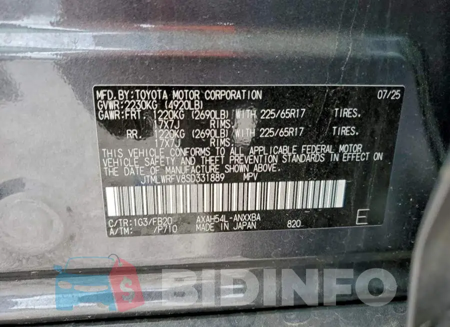 JTMLWRFV8SD331889 Photo# 14