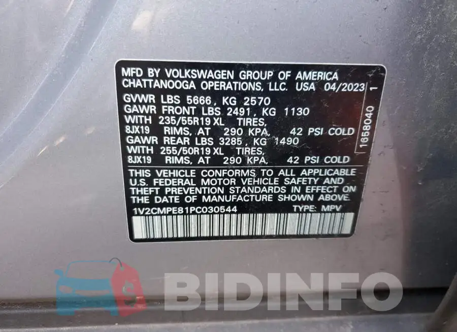 1V2CMPE81PC030544 Photo# 12