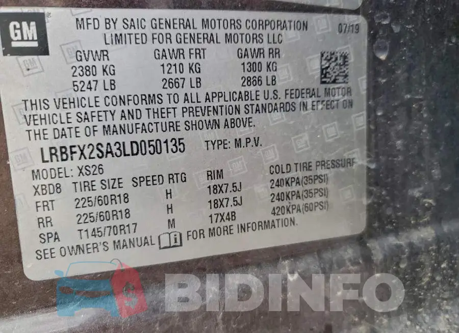 LRBFX2SA3LD050135 Photo# 12