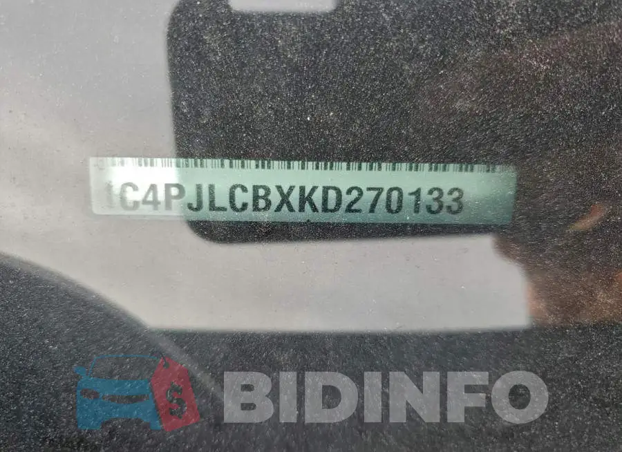 1C4PJLCBXKD270133 Photo# 13
