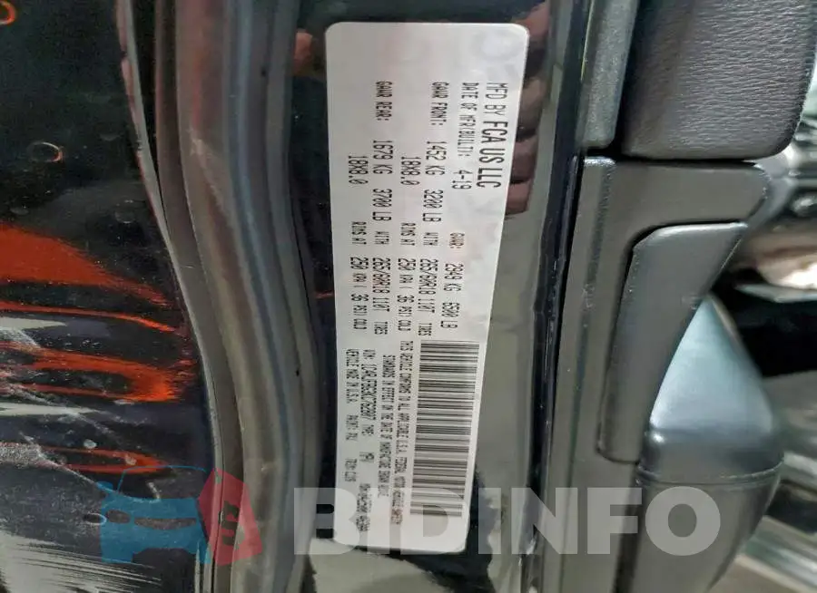 1C4RJFBG3KC762807 Photo# 13