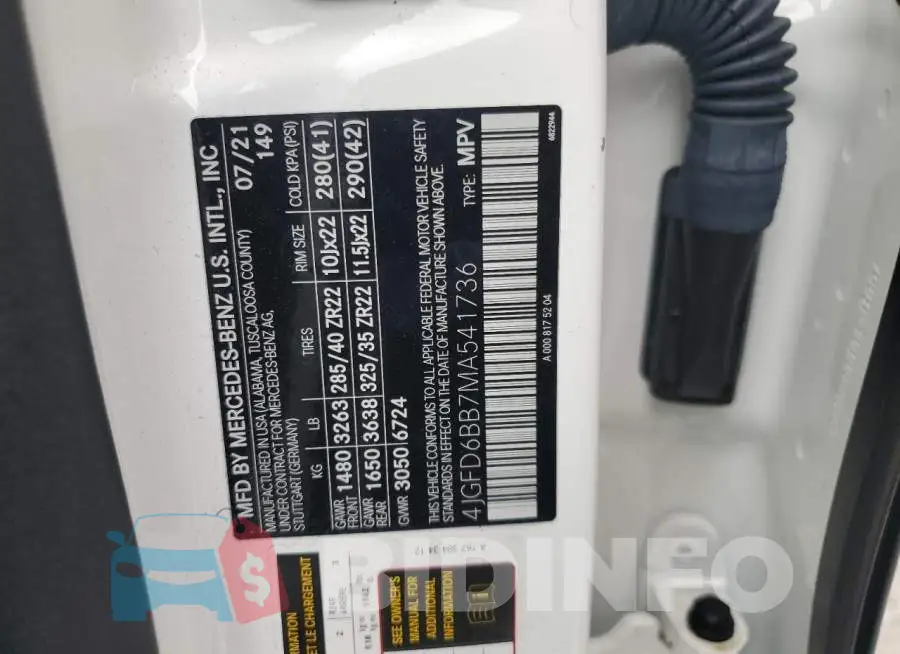 4JGFD6BB7MA541736 Photo# 14