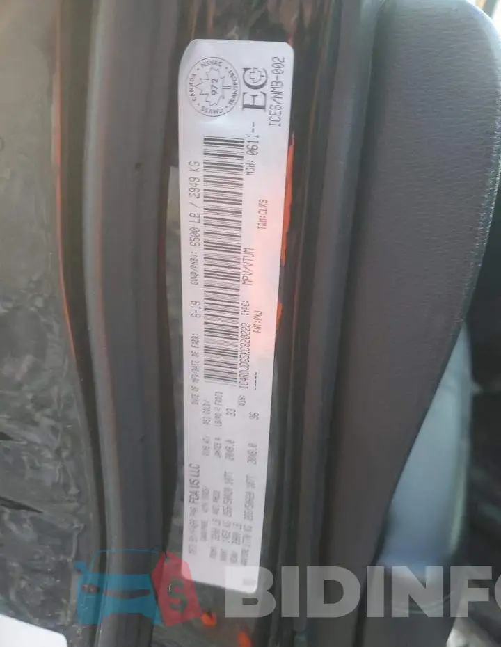 1C4RDJDG5KC820228 Photo# 13