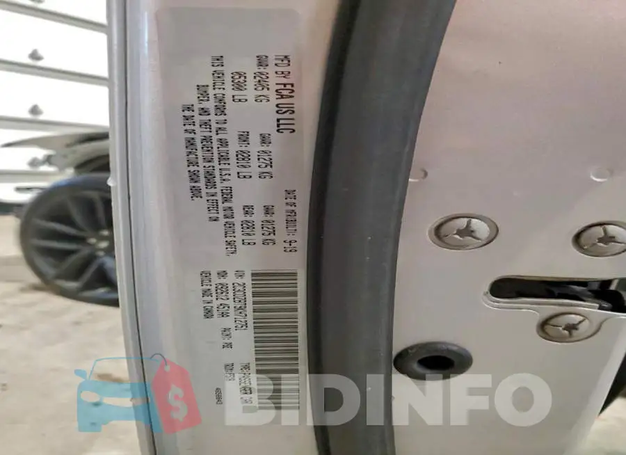 2C3CDZBT9KH712751 Photo# 12