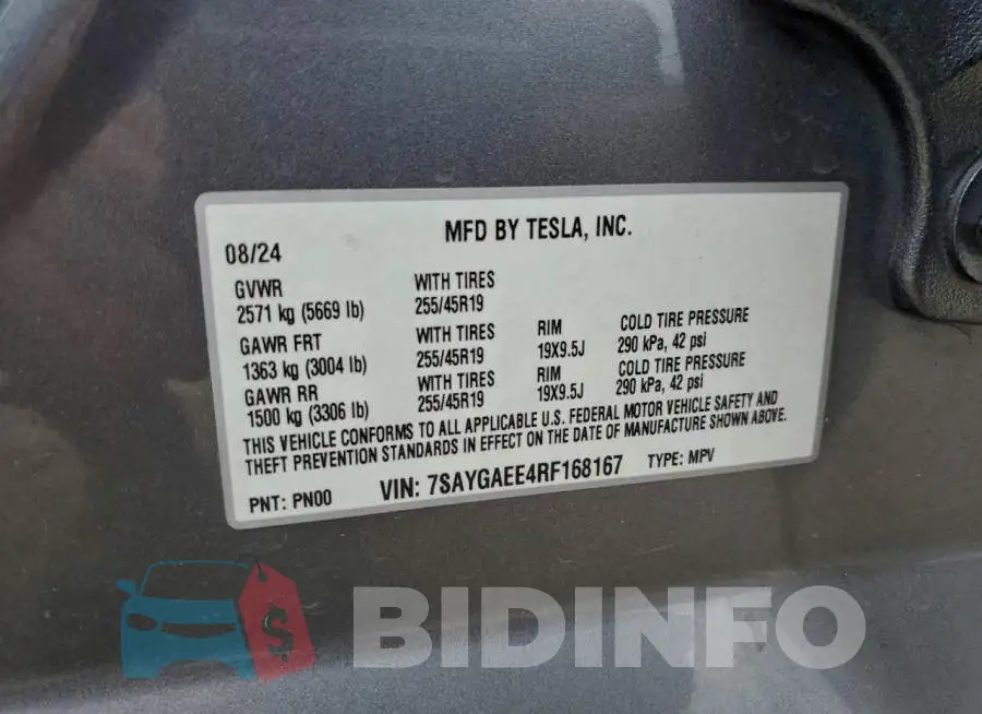 7SAYGAEE4RF168167 Photo# 12