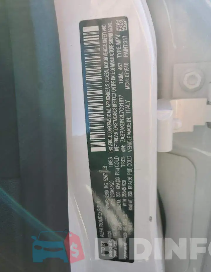 ZASPAKBN2L7C91877 Photo# 13