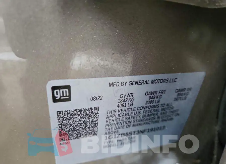 1G1ZB5ST3NF191013 Photo# 13
