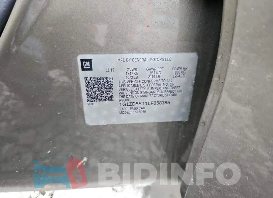 1G1ZD5ST1LF058385 Photo# 12