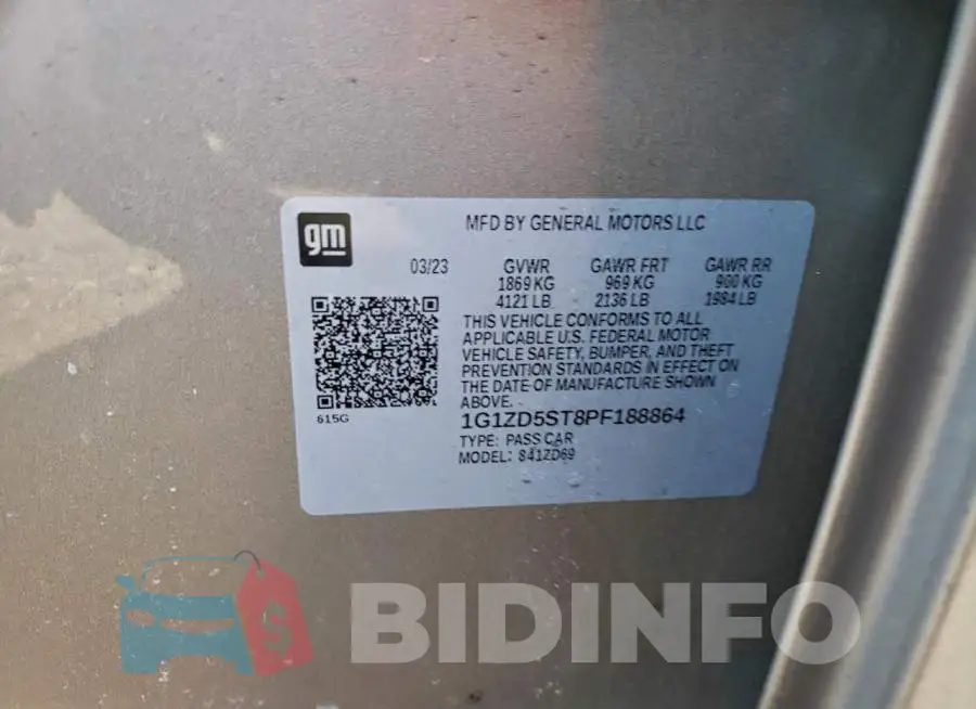 1G1ZD5ST8PF188864 Photo# 12
