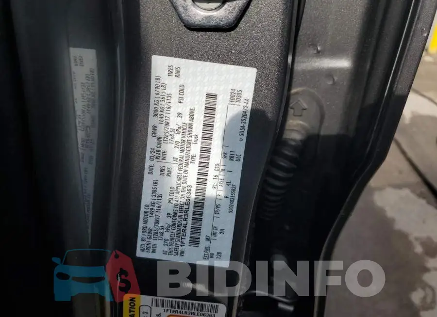 1FTER4LR3RLE06363 Photo# 12