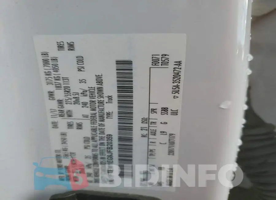 1FTEW1EG9JFB20359 Photo# 12
