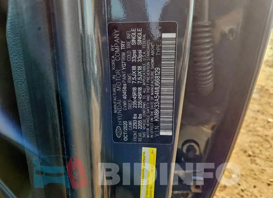 KM8K33A54MU668129 Photo# 14
