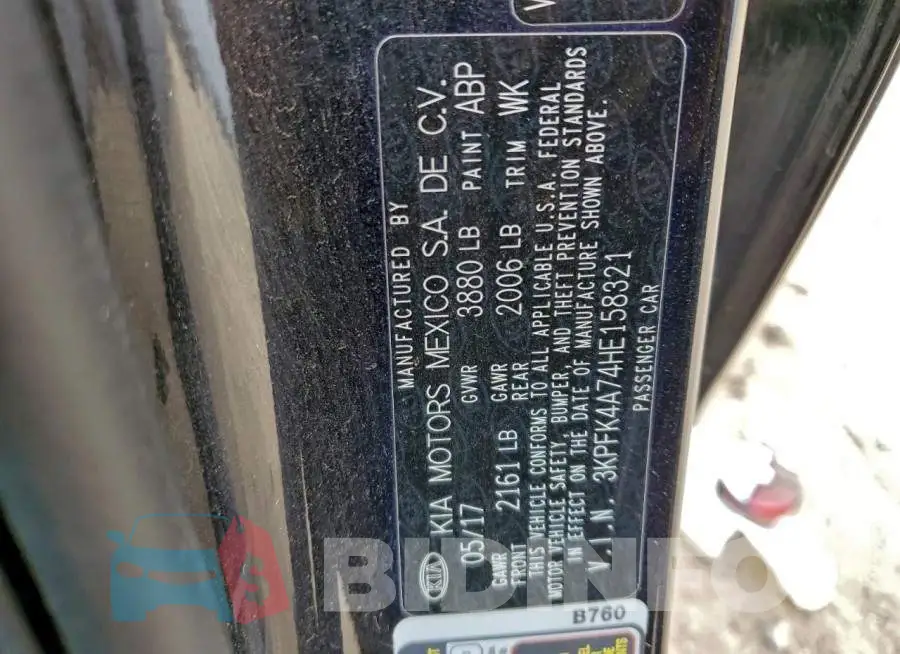 3KPFK4A74HE158321 Photo# 13